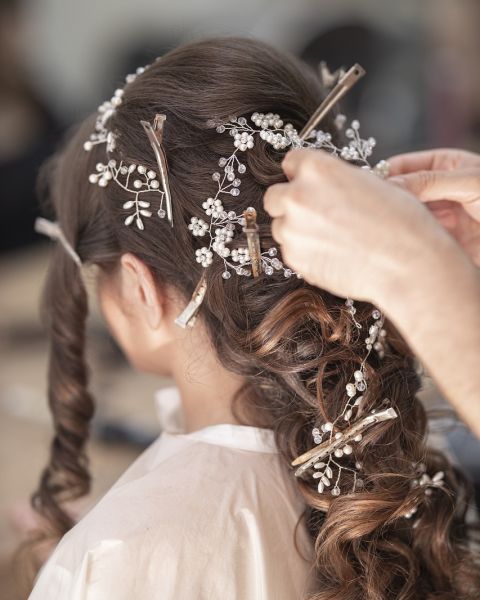 Imagen de la sección de maquillaje y peluquería para novias en Andrea Malandra Beauty & Style en Zafra